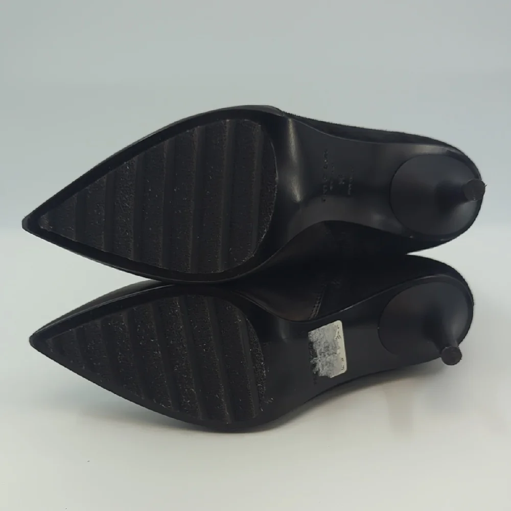 rag & bone Beha Boots in Black Leather & Suede Heeled Sz 7 - Picture 9 of 12